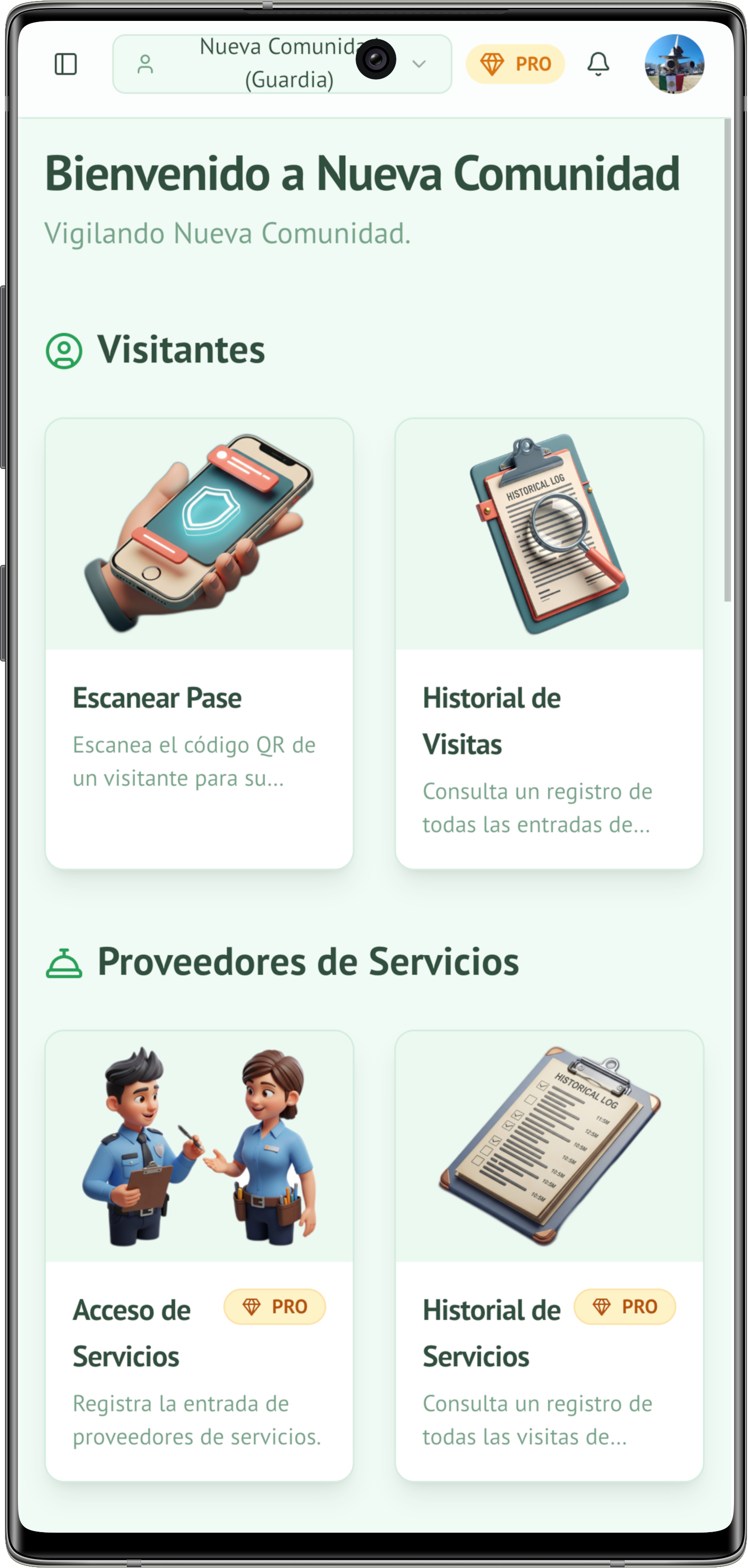 Mobile View